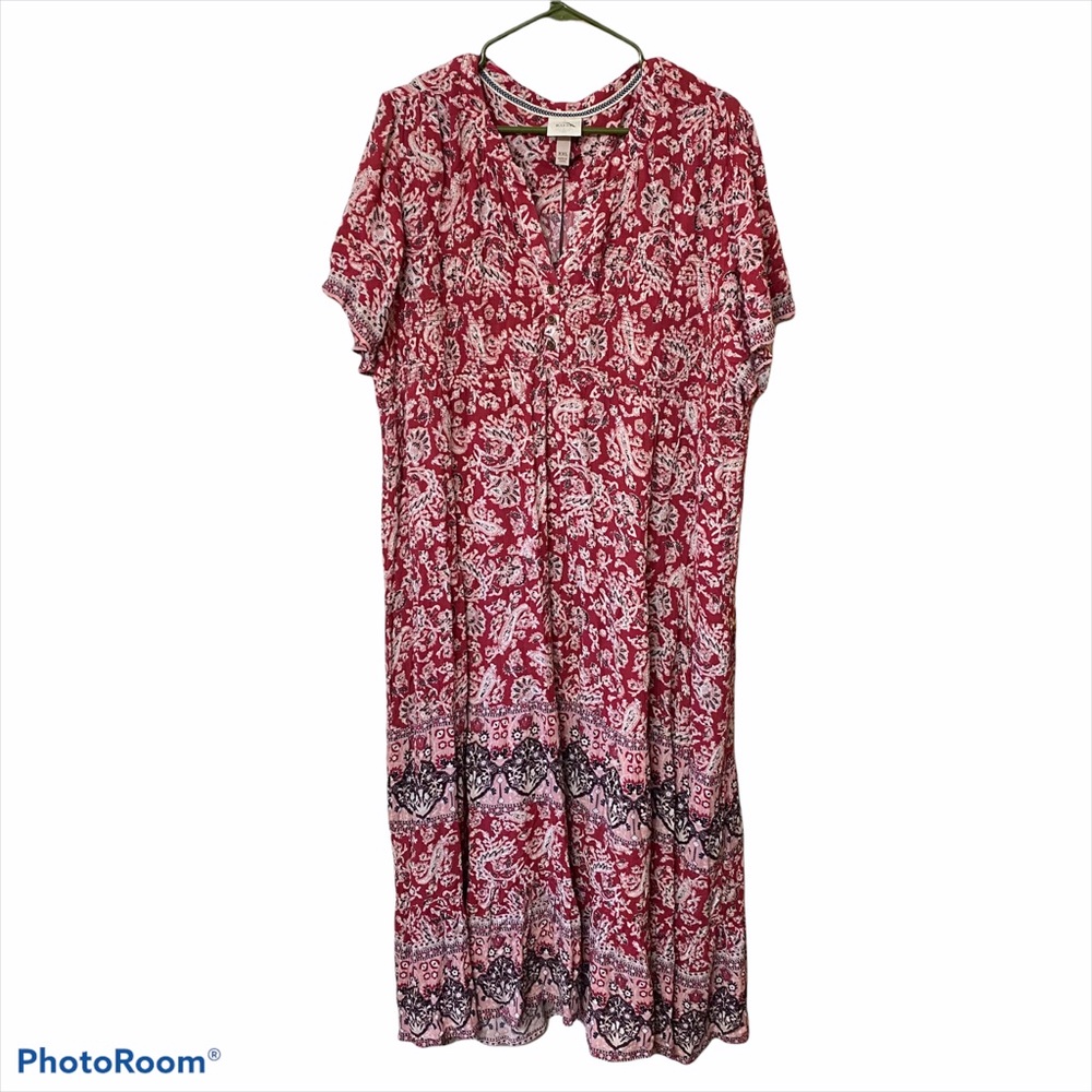 Knox Rose short sleeve boho dress